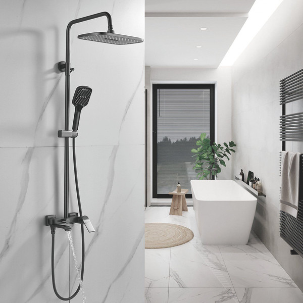 Душевая система со смесителем Shevanik S4136T