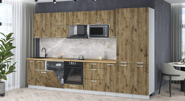 Кухонный гарнитур Интерлиния Мила Лайт 3.5-ПМ2