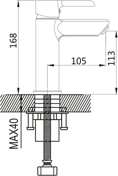 Смеситель Shevanik S6071H