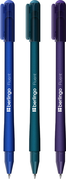 Набор шариковых ручек Berlingo Fluent / CBp_07511_3 - фото