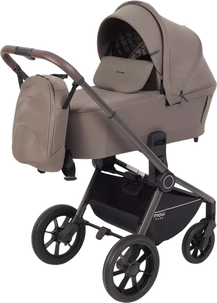 Детская универсальная коляска MOWbaby Zoom PU 3в1 / RA087 - фото