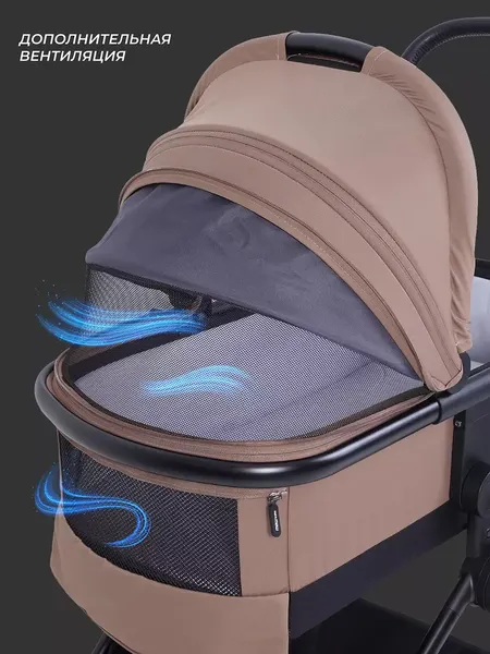 Детская универсальная коляска MOWbaby Amber 3 в 1 / MB068