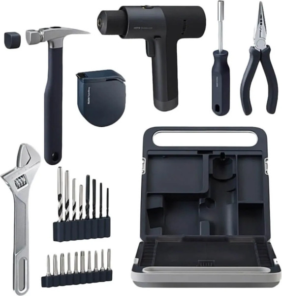 Аккумуляторная дрель-шуруповерт HOTO 12V Brushless Drill Kit QWDZGJ001