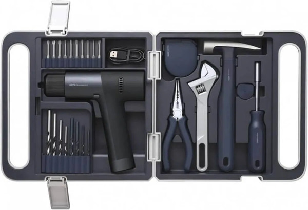 Аккумуляторная дрель-шуруповерт HOTO 12V Brushless Drill Kit QWDZGJ001