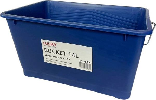 Ведро строительное Lucky Tape Малярное 14л / 140014 - фото