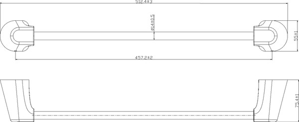 Набор аксессуаров для ванной Lauter 21TS3503 + 21TS3505