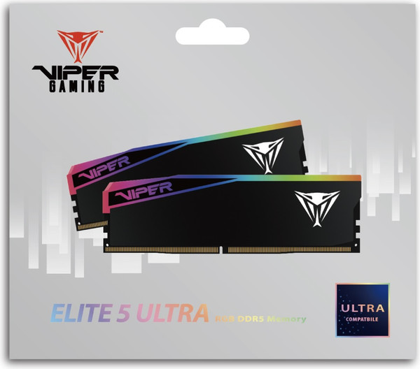 Оперативная память DDR5 Patriot Viper Elite 5 Ultra RGB (VEUR532G6028K)