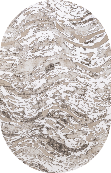 Коврик Белка Люция 21106 20161 Овал - фото