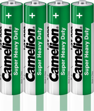 Комплект батареек Camelion R03P-SP4 Green / 1659