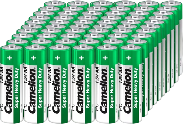 Комплект батареек Camelion R6P-SP4 Green / 1660 - фото