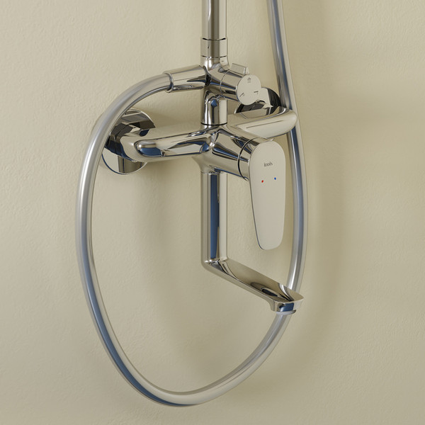 Душевая система со смесителем IDDIS Zodiac ZDXSB3Fi06