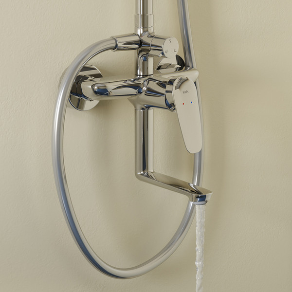 Душевая система со смесителем IDDIS Zodiac ZDXSB3Fi06