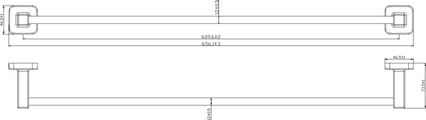 Набор аксессуаров для ванной Lauter 21TS8307 + 21TS8303 + 21TS8301