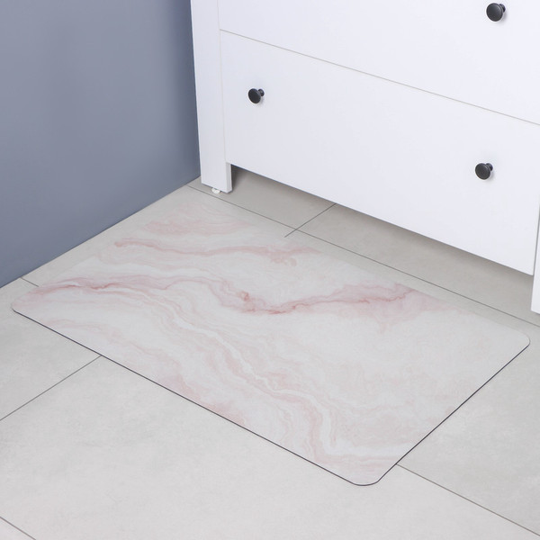 Коврик для ванной Доляна Мрамор / 10554759 - фото