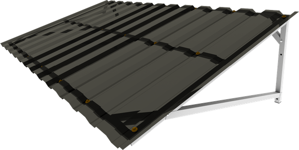 Козырек ИМпласт Прямой Василек скат телескоп МП-20 / 15458