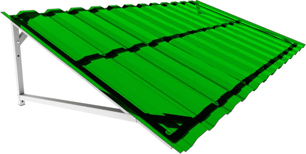 Козырек ИМпласт Прямой Василек скат телескоп МП-20 / 15459 - фото