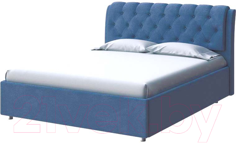 Каркас кровати Proson Chester Monopoly 160x200 (прованский синий 792) - фото