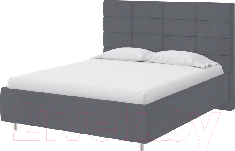 Каркас кровати Proson Shapy Teddy 318 200x200 (мокрый асфальт) - фото