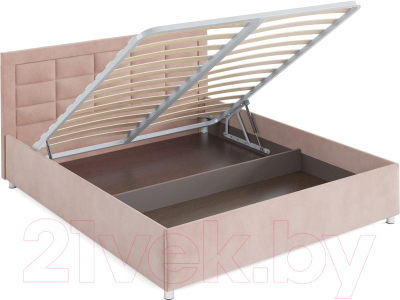 Двуспальная кровать Mebel-Ars Версаль 160 (кордрой бежевый)