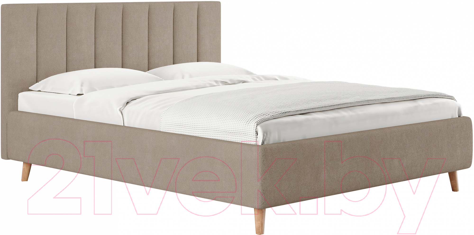 Каркас кровати Сонум Alma 160x200 (монтего магнолия) - фото