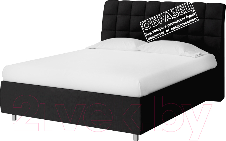 Каркас кровати Proson Volumo Teddy 021 90x200 (древесный уголь) - фото