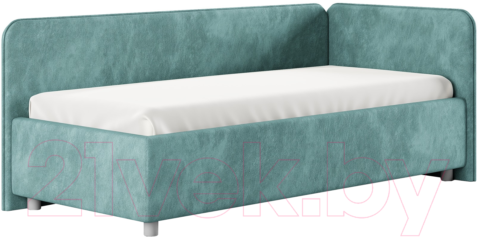 Каркас кровати Сонум Capri R 90x200 (лофти лазурный) - фото