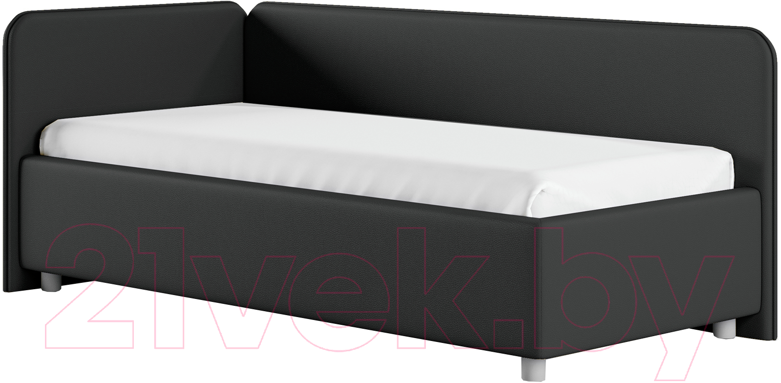 Каркас кровати Сонум Capri L 90x200 (экокожа графит) - фото