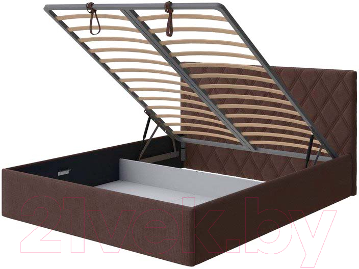 Каркас кровати Proson Fresco Lift Ultra 160x200 (горячий шоколад) - фото