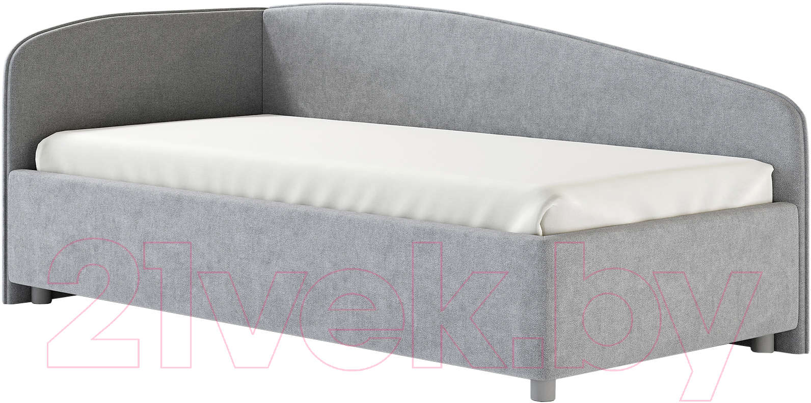 Каркас кровати Сонум Paola L 90x200 (рогожка пепельный) - фото