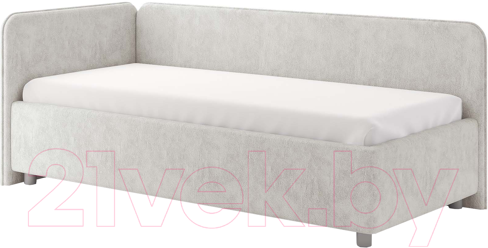 Каркас кровати Сонум Capri L 90x200 (бентли белый) - фото