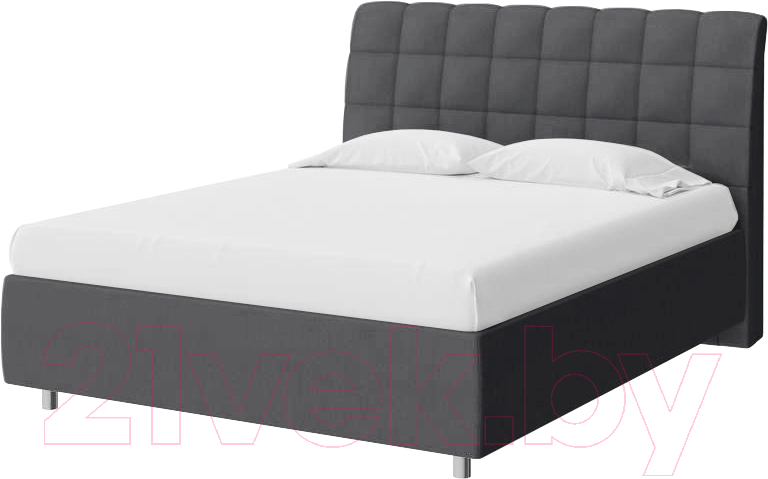 Каркас кровати Proson Volumo Тетра 120x200 (графит) - фото