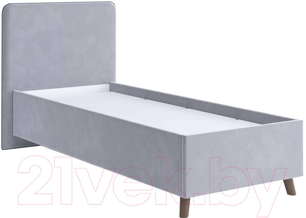Каркас кровати Stolline Ванесса 03 80x200 (светло-серый) - фото
