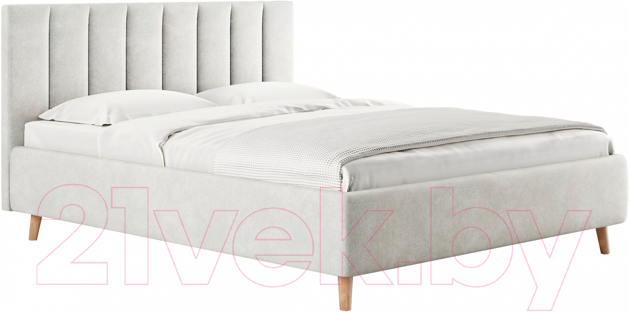 Каркас кровати Сонум Alma 160x200 (эвита кремовый) - фото