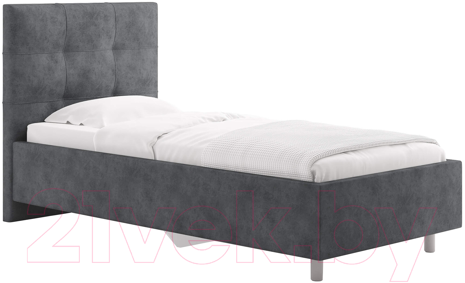 Каркас кровати Сонум Caprice 90x200 (энигма графит) - фото