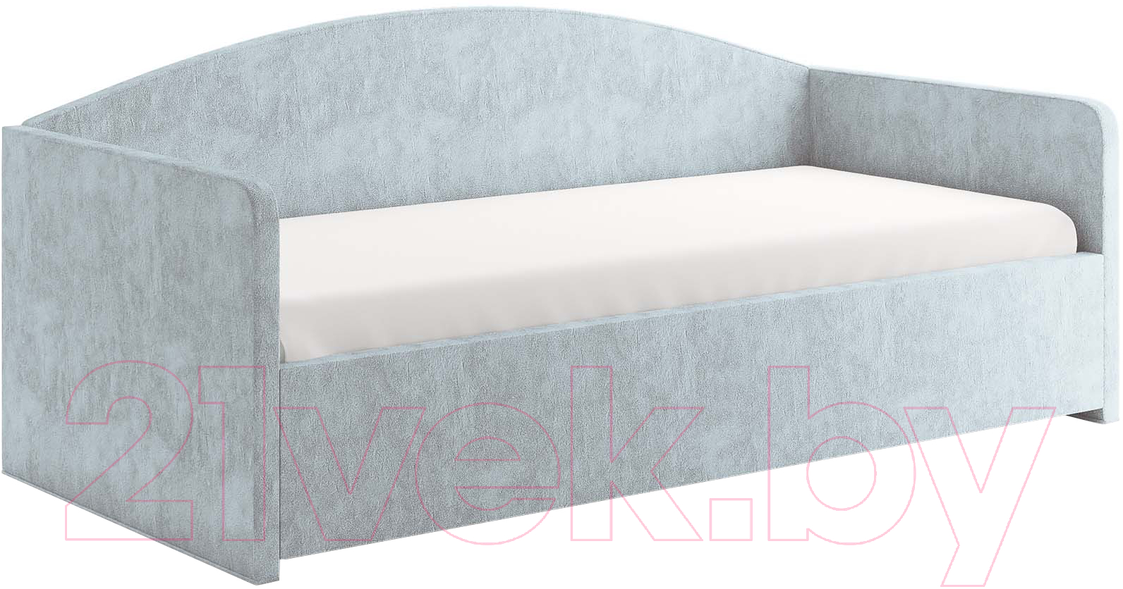 Каркас кровати Сонум Uno 90x200 (бентли светло-серый) - фото