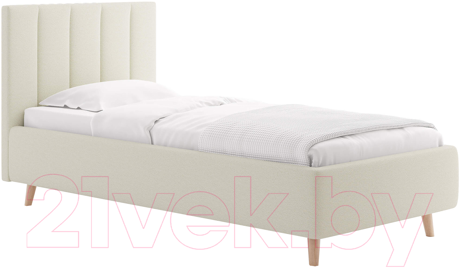 Каркас кровати Сонум Alma 90x200 (тедди песочный) - фото