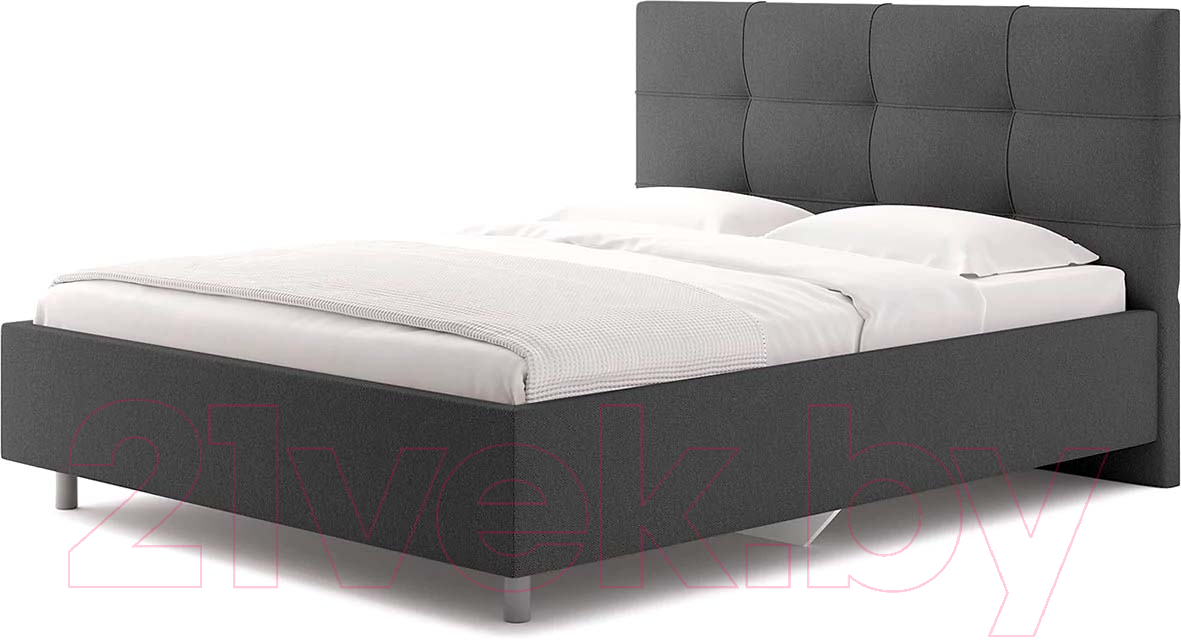 Каркас кровати Сонум Caprice 200x200 (монтего графит) - фото