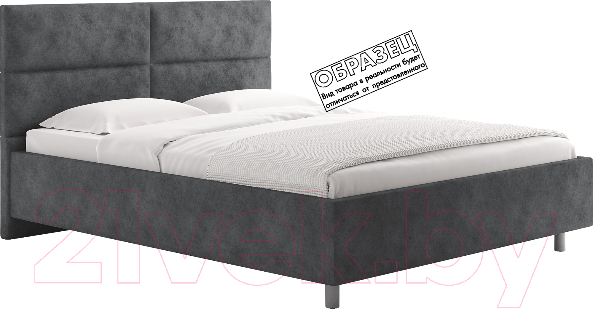 Каркас кровати Сонум Omega 90x200 (энигма графит) - фото