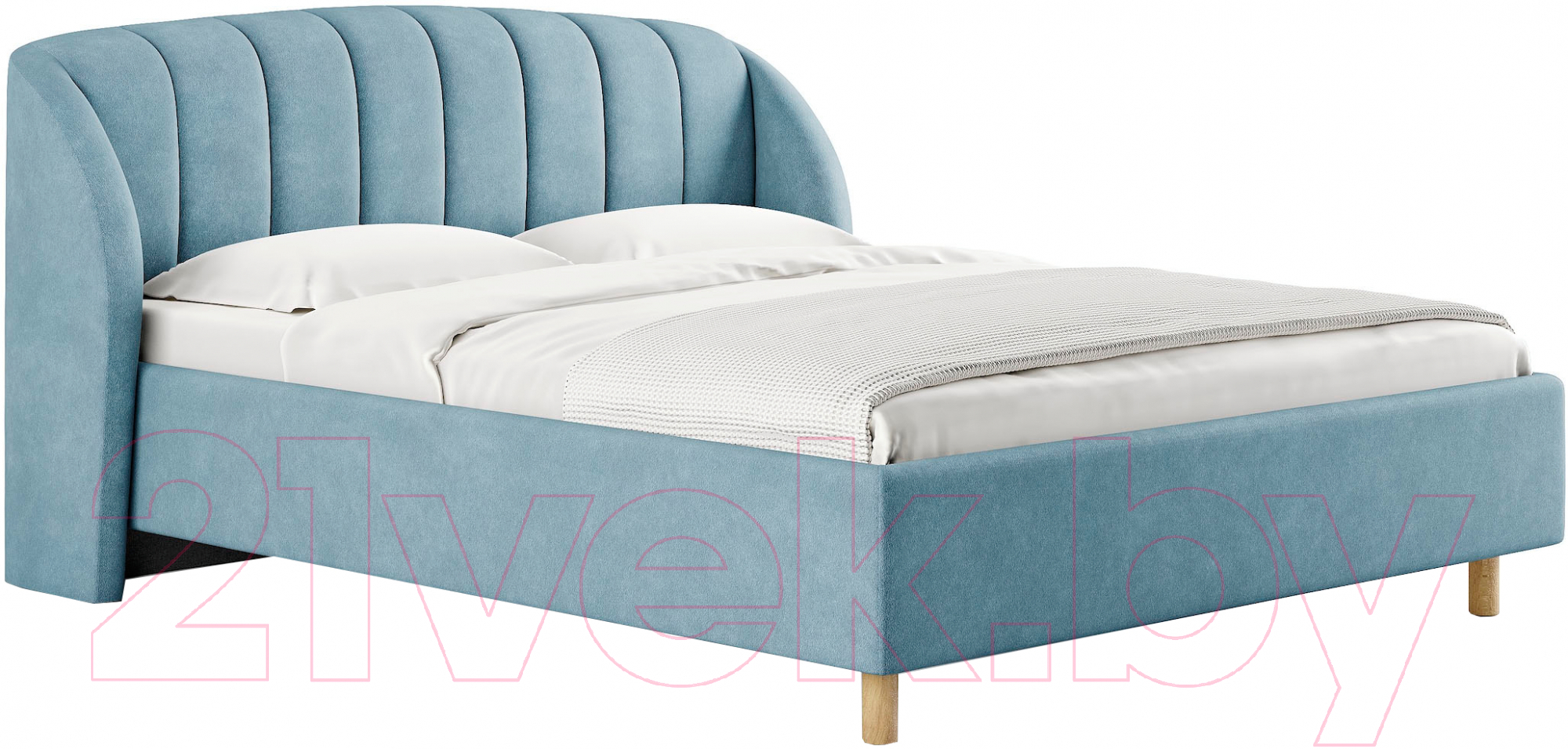Каркас кровати Сонум Valencia 180x200 (эвита голубой) - фото