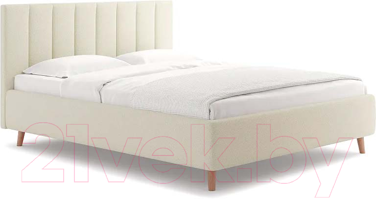 Каркас кровати Сонум Alma 200x200 (тедди песочный) - фото