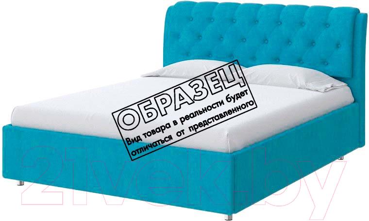 Каркас кровати Proson Chester Лофти 80x200 (лазурь) - фото