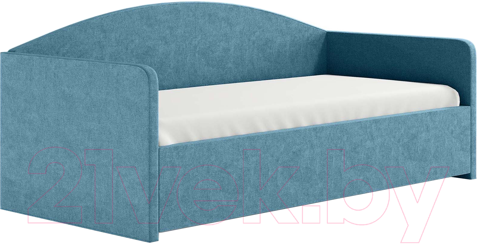 Каркас кровати Сонум Uno 90x200 (рогожка голубой) - фото