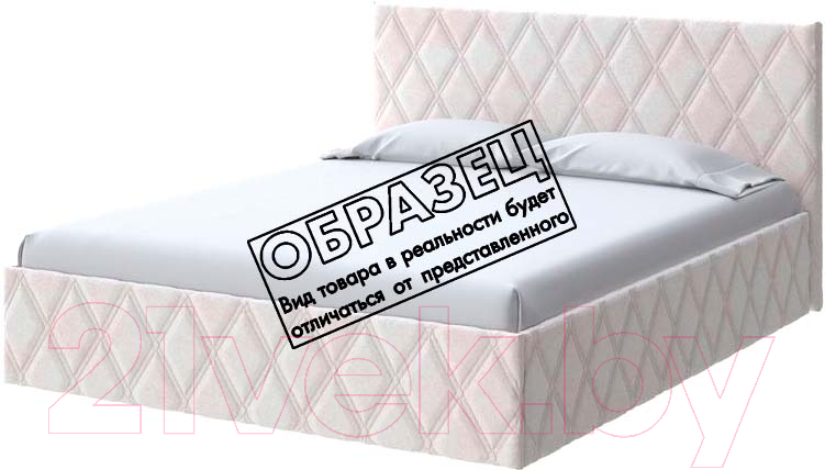 Каркас кровати Proson Fresco Teddy 302 90x200 (жемчужный) - фото