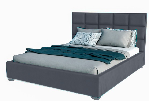 Двуспальная кровать Elmax Барлетта 180x200 Cтационарное (Glory 19) - фото