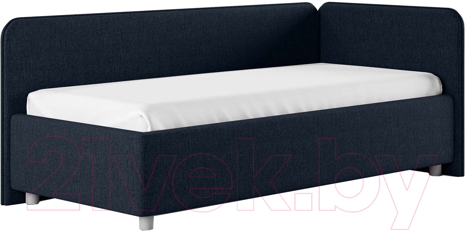 Каркас кровати Сонум Capri R 90x200 (кашемир синий) - фото