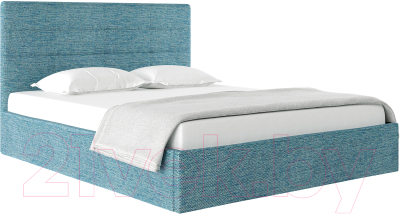 Каркас кровати НК Мебель Соната 160x200 / 72305127 (рогожка мята) - фото