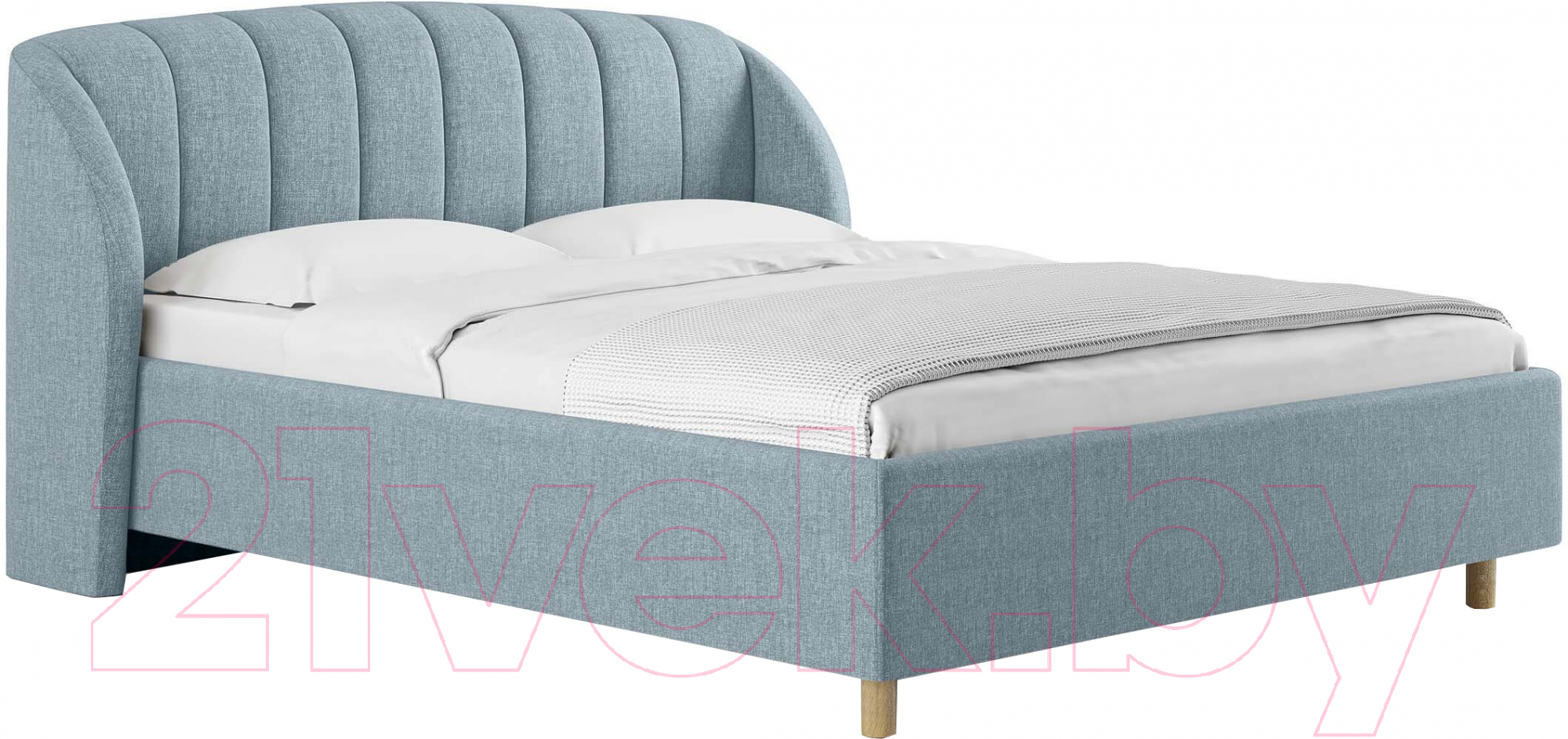 Каркас кровати Сонум Valencia 90x200 (кашемир голубой) - фото