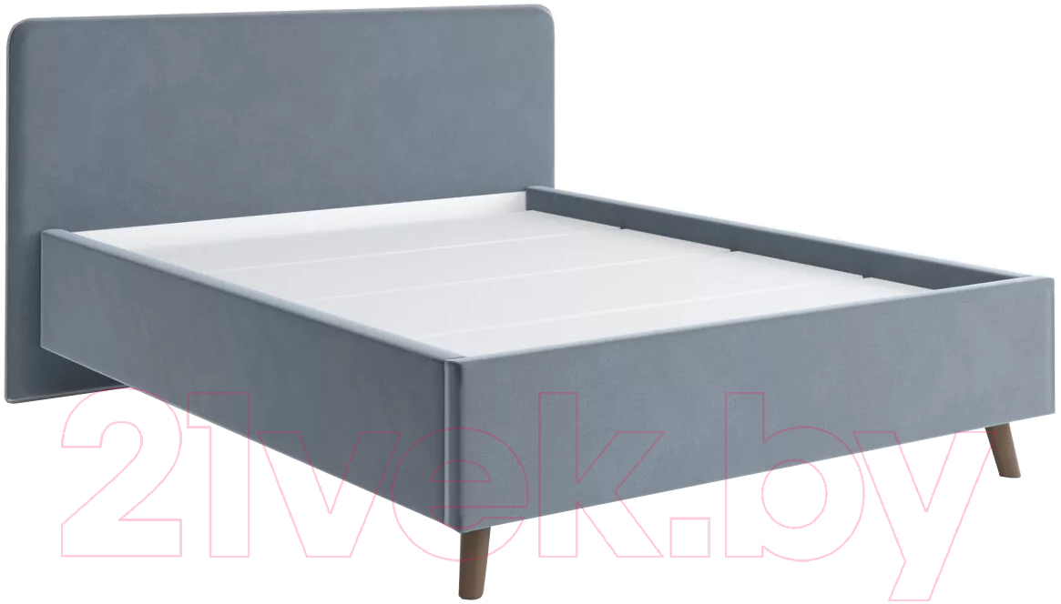 Каркас кровати Stolline Ванесса 19 160x200 (темно-серый) - фото