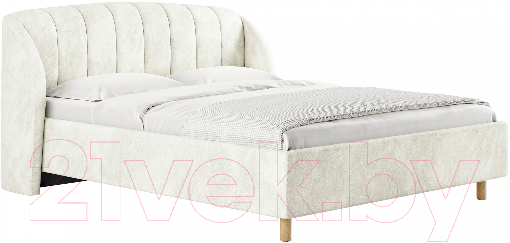 Каркас кровати Сонум Valencia 180x200 (лофти лен) - фото