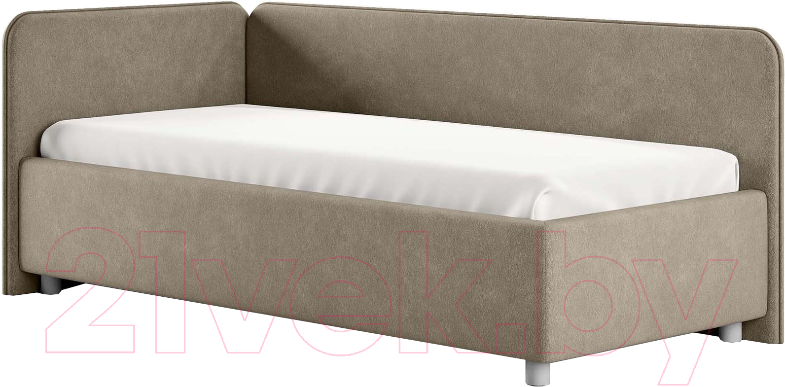 Каркас кровати Сонум Capri L 90x200 (эвита какао) - фото